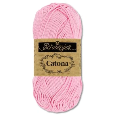 Imagen de Frida&#039;s Wollhaus Scheepjes Catona 100% Algodón Ganchillo de Punto Amigurumi 109 Colores (222 Tulip)