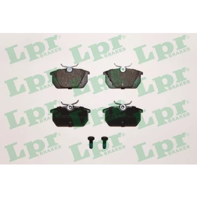 Imagen de LPR 05P101 Juego de pastillas freno con tornillos FIAT: Punto I Hatchback, Uno BRAVO 1, ALFA ROMEO: Spider, 146, GTV