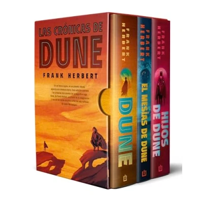 Imagen de Trilogía Dune, edición De lujo (estuche con: Dune El Mesías Hijos Dune): / Dune/ Messiah Children of (Best Seller)