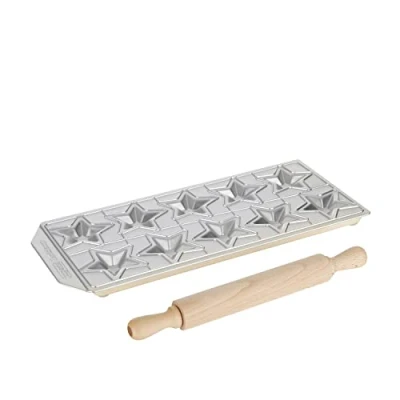 Imagen de Imperia Ravioli Maker With Dough Roller 10 Compartments