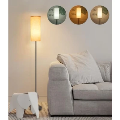 Imagen de LEAZZLE Lámpara de Pie,Lámpara Pie moderna con 3 temperaturas color,Lámpara Salon Pantalla Colgante Ajustable y Interruptor Pie,la sala estar,la oficina,el dormitorio,retro
