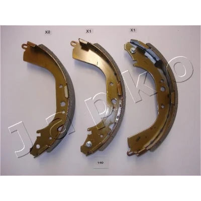 Imagen de JAPKO 55140 Zapatas de Freno Eje trasero 300 62 NISSAN: Patrol GR 4 SUV