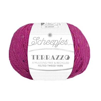 Imagen de Scheepjes 721 Frambuesa Terrazo Hilo 5x50g