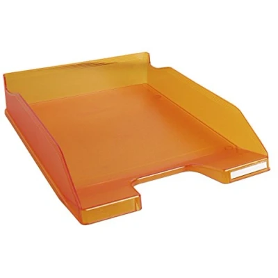 Imagen de Exacompta Linicolor Bandeja de correo, color naranja translúcido