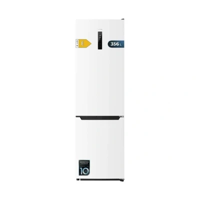 Imagen de Cecotec Frigorífico Combi Bolero CoolMarket 356 White E. Compresor Inverter Plus Blanco 200X59.5Cm, 356L, No Frost, Clase E, Multiairflow, Fast Cooling, Puerta Reversible
