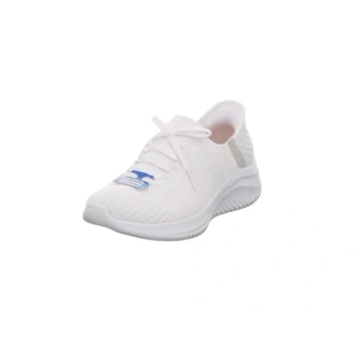 Imagen de Skechers Ultra Flex 3.0 Brilliant Path, Zapatillas Mujer, White Knit Light Gray Trim, 37.5 EU