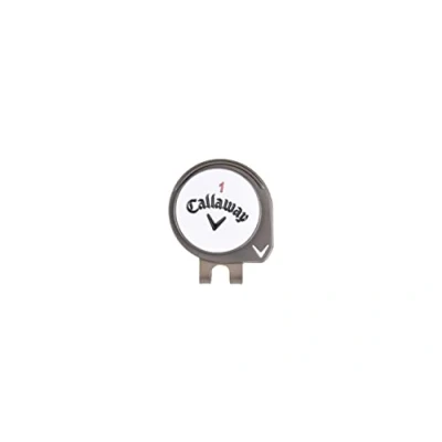 Imagen de Callaway Marcador de Pelota Golf para Hombre 2023, Clip magnético Sombrero Marca Triple