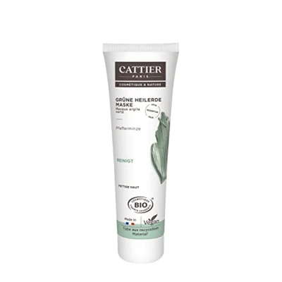 Imagen de Cattier Grüne Heilerde [Verde Sanación de la Tierra] Máscara para las pieles grasas 100 ml Pack 2