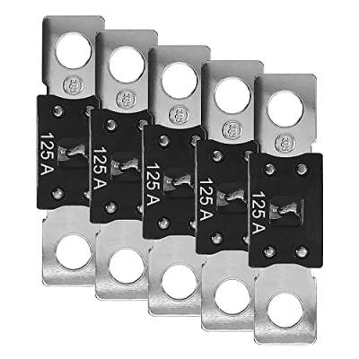 Imagen de Offgridtec Juego de 5 fusibles Mega Fuse 125 A, 32 V.