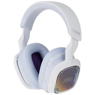 Imagen de Auriculares gaming Logitech G Astro A30, Bluetooth, 27h de batería, Micrófono desmontable, Compatible con Playstation 4 y 5, PC/Móvil, Blanco