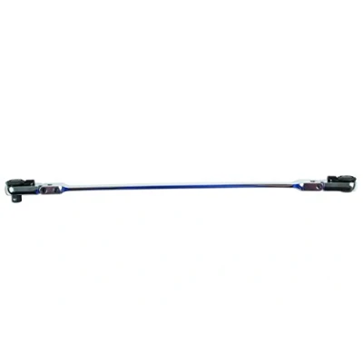 Imagen de Laser 6744 Flexi Head Ratchet &amp; Bit Driver 1/4&quot;D, Silver