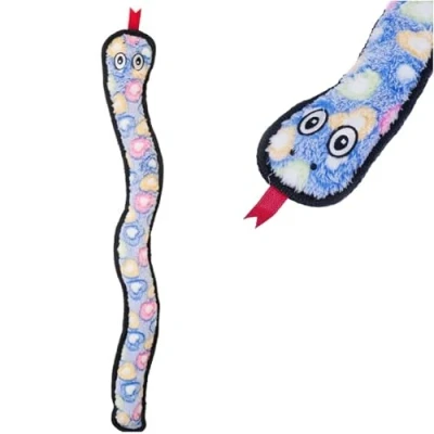 Imagen de Rosewood Juguete de peluche lujo Rope and Squeak Snake para perros calidad, 69 cm, todas las razas