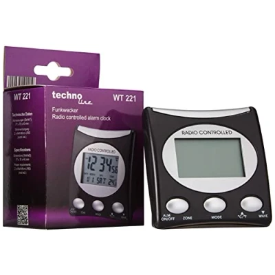 Imagen de Technoline Black WT 221 T Negro, 7.9 x 4.2 cm