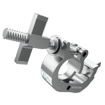 Imagen de Audibax ACP 4452250S Garra para Truss con Diámetro 44 52mm Gancho una Carga Máxima de 250kg Abrazadera Luces Escenario Clamp Fijación Cabeza Móvil