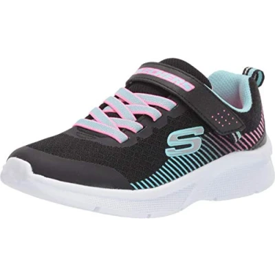 Imagen de Skechers Microspec, Sneakers, Black/Aqua, 36 EU