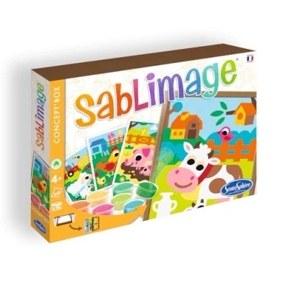 Imagen de Sentosphère Sablimage Animales de Granja, Color Unisex 8807