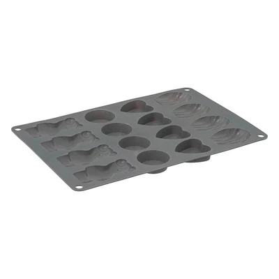 Imagen de Set De 9 Moldes Silicona Modelos Surtidos