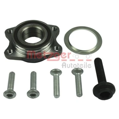 Imagen de METZGER WM 6547 Juego de cojinete rueda con anillo sensor magnético incorporado 85 AUDI: A6 C6 Berlina, Avant, Allroad