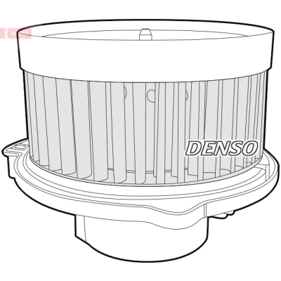 Imagen de DENSO DEA17014 Ventilador de Calefacción para vehíc. con volante a la izquierda