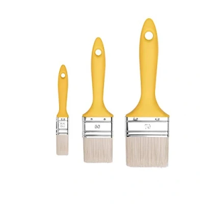 Imagen de HARDY WORKING TOOLS M7 brochas pintura set de 3 piezas, Ancho 20mm, 50mm o 70mm, Juego pinceles con mango plástico, Cepillo 3PCS, Serie *37*, A0281 030100