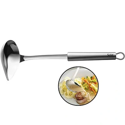 Imagen de Silit 2142302667 Cuchara para regar, Material: Acero 18/10 Pulido. Inoxidable, Apto lavavajillas, Estable, higiénico, Resistente a los ácidos e Indestructible