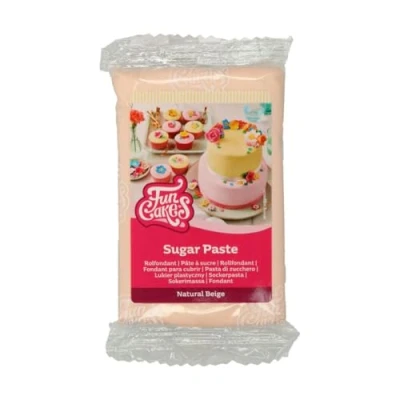 Imagen de FunCakes Pasta De Azúcar Beige Natural 250 G