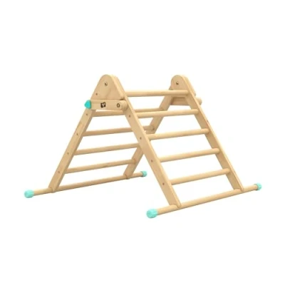 Imagen de TP Juguetes, Active Tots, Marco de Escalada Madera para Interiores bebés y niños pequeños, Uso Interior, triángulo Estilo Pikler, Juguetes bebés, Gimnasio Juego interativo