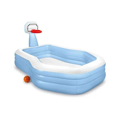 Imagen de INTEX Piscina infantil con canasta de basket y pelota (57183)