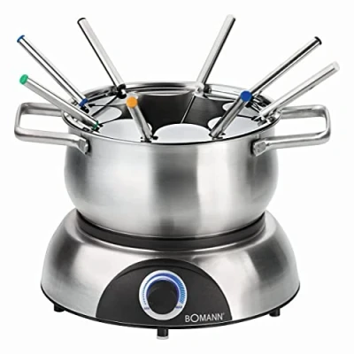 Imagen de Bomann FD 2248 CB Fondue eléctrica, 6 comensales, Recipiente 1,2 l, 1400 W