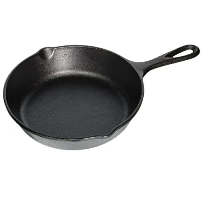 Imagen de Lodge Mfg L5SK3 Logic Sartén de hierro fundido sazonado, 1 3/4 x 8 pulgadas.