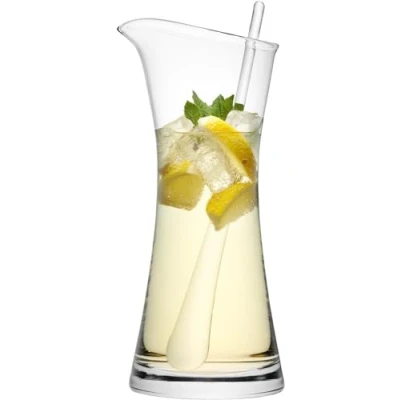 Imagen de LSA International Bar BR25 Jarra y varilla mezcladora para cócteles, 1.2 L, transparente