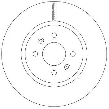 Imagen de TRW DF6842 Disco de freno 280 22 4 100 ventilado barnizado HYUNDAI: i20 II Hatchback, Active, Coupé, KIA: Rio