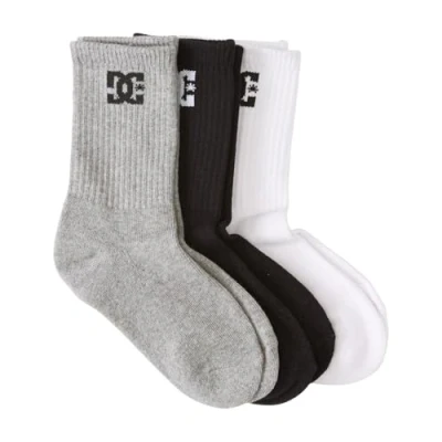 Imagen de DC Shoes 3 PACK Calcetines para niños, Talla: One Size, Kvj assorted