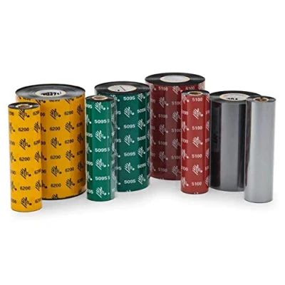 Imagen de Zebra 2300 Wax Thermal Ribbon 131mm X 450m Cinta Para Impresora