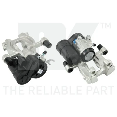 Imagen de NK 2115251 Pinza de freno Hierro fundido eje trasero izquierda, detrás del para vehículos con estacionamiento electrónico BMW: X1