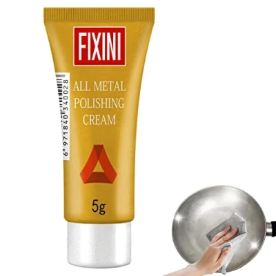 Imagen de Moageme Pasta para pulir Metales pulidora abrasiva Metal Limpieza Todos los Metales, removedor óxido multifunción Acero Inoxidable Aluminio Latón Cobre Oro