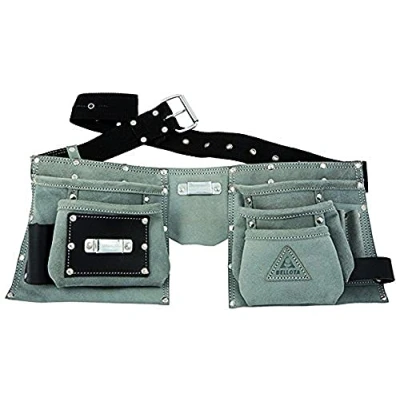 Imagen de Bellota 51320 Cinturón portaherramientas con bolsa para instaladores, Standard, 23 x 34 cm