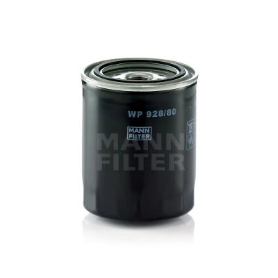 Imagen de MANN FILTER WP 928/80 Filtro de aceite M 24 X 1.5 con válvula bloqueo retorno enroscable TOYOTA: Land Cruiser Prado 70 SUV