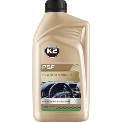 Imagen de K2 PSF Verde Líquido para Dirección Asistida, Sintético, Protección y Fluidez en Bajas Temperaturas, Compatible con Múltiples Sistemas, 1L (1)
