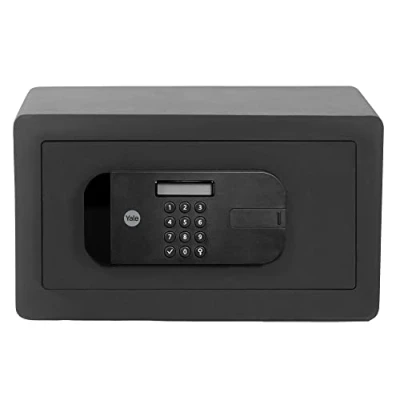 Imagen de Yale YSEB/200/EB1 Caja Fuerte motorizada de Alta Seguridad, Laptop, Negro