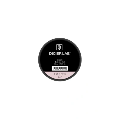 Imagen de DIDIER LAB Fiber Gel Constructor Uñas Autonivelante Soft Pink Sin HEMA Builder UV LED Ultra Resistente para Reparaciones y Extensiones Fácil de Aplicar 50g