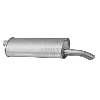Imagen de ASMET 05.008 Silenciador trasero OPEL: Kadett E CC, Astra F Cabrio