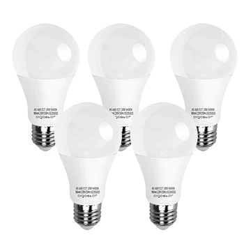 Imagen de Aigostar Bombilla LED E27, 10W, Luz blanca fría 6400K Ángulo 280,no regulable 5 unidades