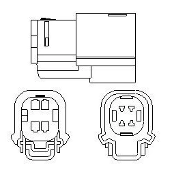 Imagen de MAGNETI MARELLI 466016355179 Sonda lambda térmico 4 FORD: FIESTA 6