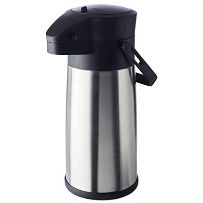 Imagen de APS Caraffa Termica con pompa Budget in acciaio inox e polipropilene, Ø 13,5 cm, altezza: 32,5 cm