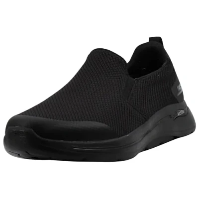 Imagen de Skechers Gowalk Arch Fit Athletic Slip on Casual Loafer Walking Shoe Sneaker, Zapatillas Hombre, Negro, 43 EU X Ancho