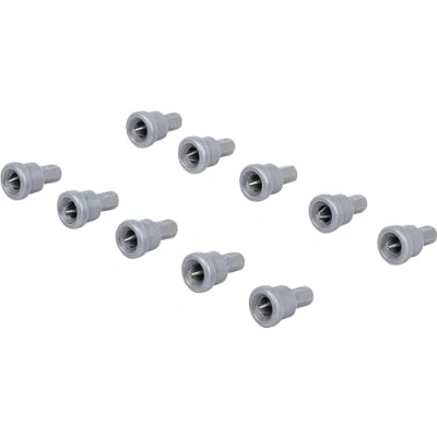 Imagen de BGS Diy 50408 Juego de puntas con tope profundidad para placas yeso transmisión hexágono exterior 6,3 mm (1/4&quot;) ranura en cruz PH2 10 piezas