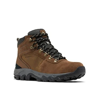Imagen de Columbia Newton Ridge Plus 2 Suede WP, Botas De Senderismo, Hombre, Marrón (Dark Brown/Dark Grey), 40.5 EU