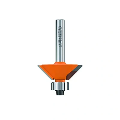 Imagen de CMT Orange Tools 736.280.11 Fresa para biselar con rodam. 45 grados hm s 6 d 31.7