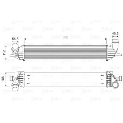 Imagen de VALEO 818330 Intercooler sin válvula EGR RENAULT: LAGUNA 3, 3 Grandtour